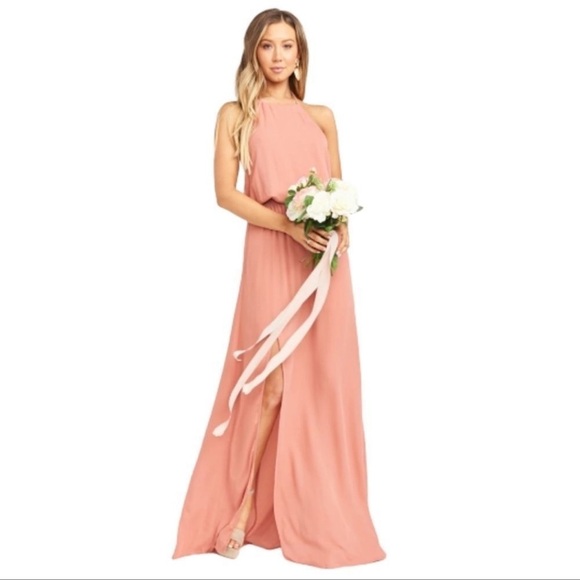 Show me your mumu, bridesmaid dress formal dress desert rose color NWT Show me your mumu, bridesmaid dress formal dress desert rose color NWT